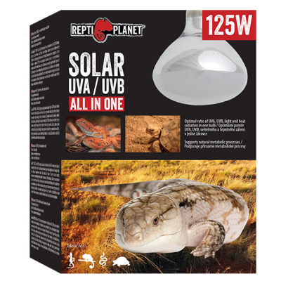 Bombilla solar UVA y UVB 125w Repti planet